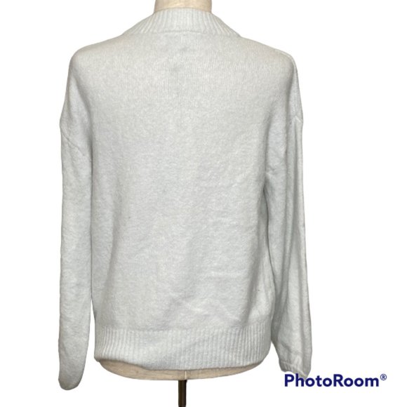 A NEW DAY Women's Embellised Sweater Light Grey Size Small - Picture 3 of 6